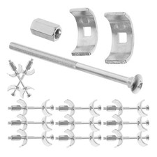  12pc Connettori da bancone da cucina Connettori di giunzione per mobili per