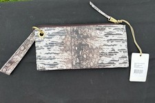 Pochette da polso in pelle