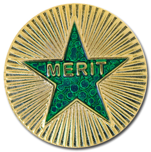 Premio merito stella verde - stella,