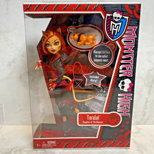 NUOVA bambola Monster High Toralei a righe figlia del gatto mannaro prima ondata ERGSA