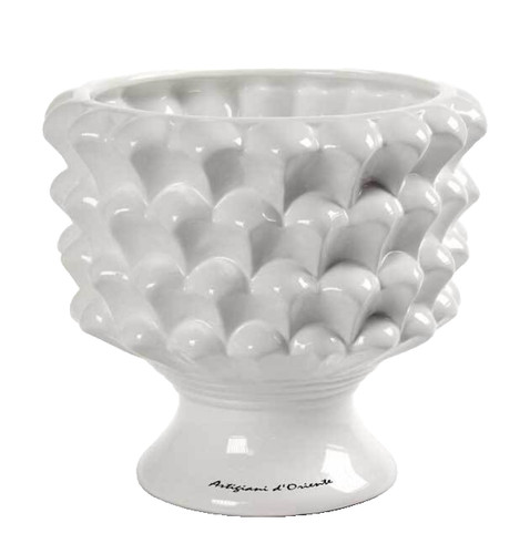 Vaso pigna ceramica piante - vaso,