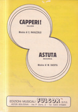 Cs1 - Spartito Musicale Vintage Capperi / Astuta - Ravazzolo - Dacota