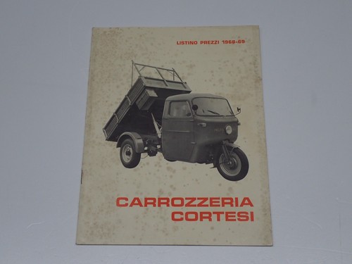 Carrozzeria cortesi motocarro - carrozzeria,