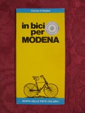 IN BICI PER MODENA - MAPPA DELLE PISTE CICLABILI CITTADINE
