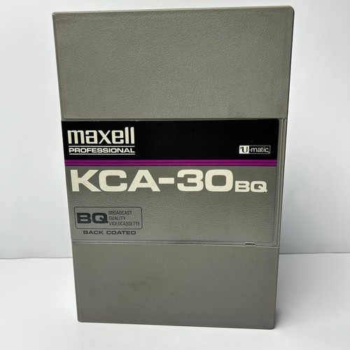 Maxell professional u matic - |, u-matic