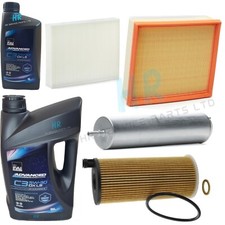 KIT TAGLIANDO COMPLETO 6L FAI OLIO E FILTRI PER BMW 318D 320D GT F34 2013-18