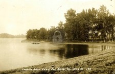 Looking west from the Barry, North Hero VT Vermont RPPC Photo Postcard COPY
