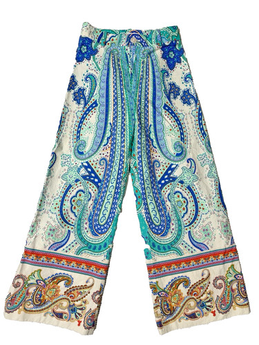 Pantalone zara paisley boho - zara,