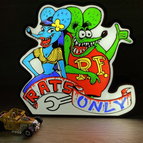 Insegna trixie rat fink - insegna, rf