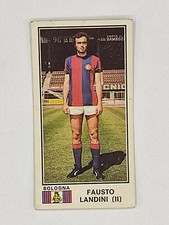 FIGURINA CALCIATORI PANINI 1974/75 LANDINI II BOLOGNA n 55 OTTIMA CON VELINA