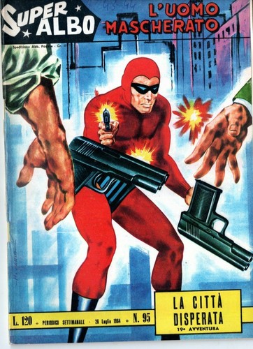 Fumetto super albo uomo - albo, l'uomo