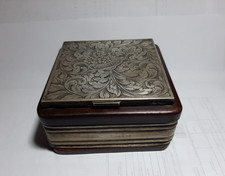 SCATOLA LEGNO ARGENTO 800 ART