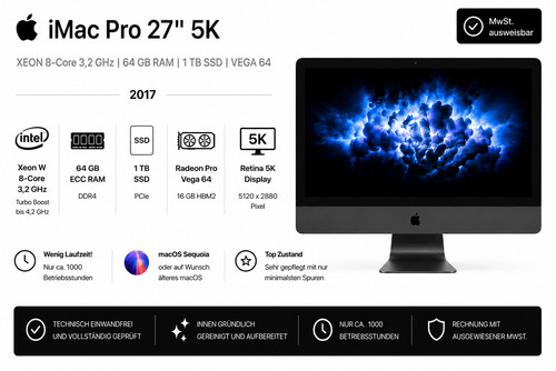 Apple imac pro xeon - imac, 5k