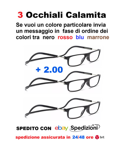 Occhiali calamita magnetici - calamita,