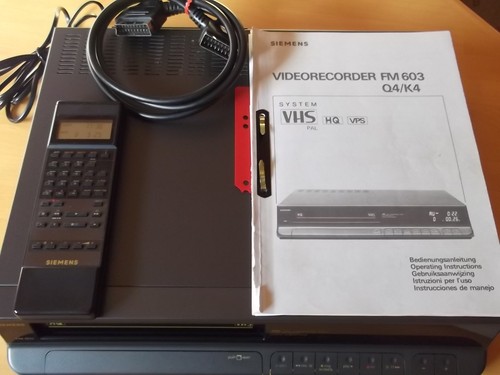 Videoregistratore siemens vhs - videoregistratore,