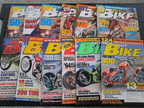 Hot bike magazine - hot, of
