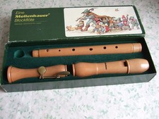 TOP Mollenhauer flauto dolce tenore, coro, griffw tedesco  nessun segno di usura