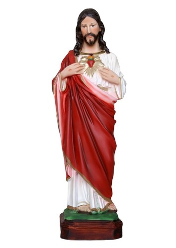 Statua sacro cuore gesù cm - statua,
