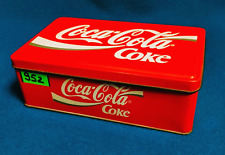952- COCA COLA SCATOLA RETTANGOLARE IN LATTA VINTAGE RARA
