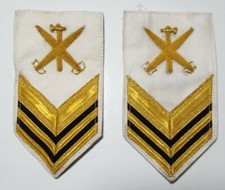 Vintage Coppia Gradi SERGENTE