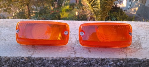 Coppia plastiche gemme fanali - plastiche,