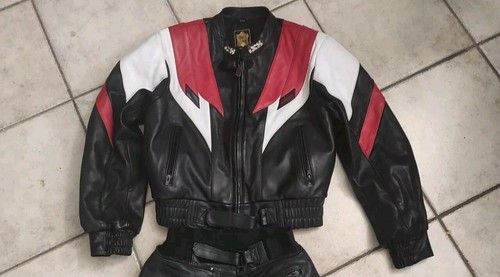 Tuta pelle moto - in,