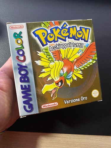 Pokemon oro game - oro,, boy