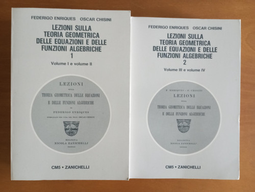 Enriques lezioni sulla - -,