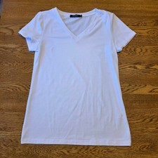 T-shirt donna piccola bianca
