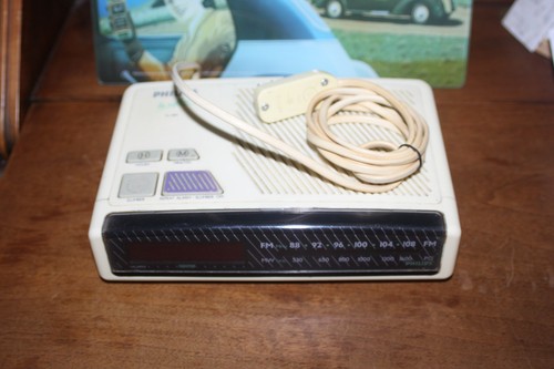Vintage philips radio sveglia - vintage,