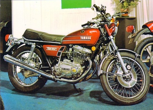 Carte postale moto yamaha tx - postale,