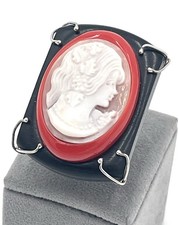 Anello Argento 925 Cammeo