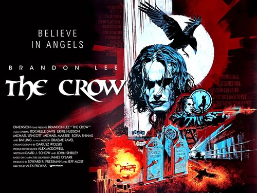 The crow 1994 quad poster - ,