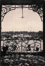 06742) CARTOLINA ATESSA VILLA COMUNALE CHIOSCO EDIZIONE CINCAGLINI ROSSI CHIETI