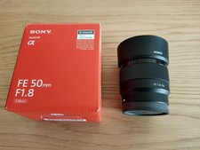 Objectif Sony FE 50 f1,8