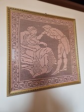 Quadro All'uncinetto compreso