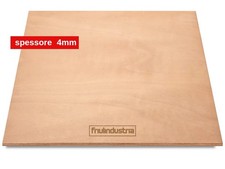 Compensato marino di Okoumè 1a scelta, spessore 4 mm, varie misure
