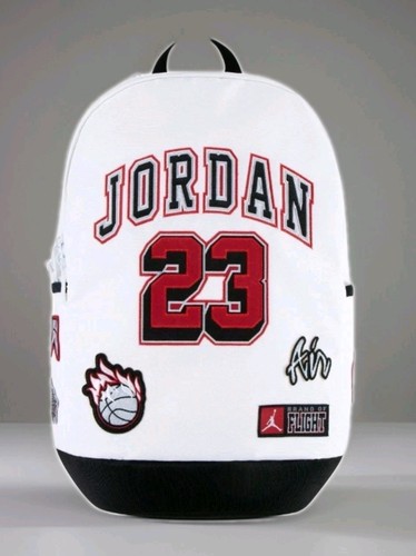 Zaino jordan bianco - zaino, bianco/palestra