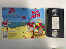 TOM & JERRY IL MACHO DELLA SPIAGGIA  (1989) vhs+locandina - senza custodia - 