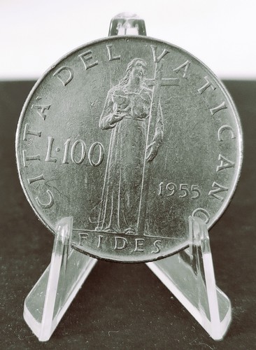 100 lire 1955 - moneta, città
