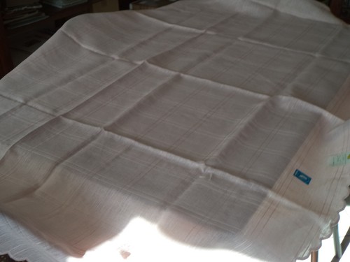 Tovaglia ovale rosa - +, 8