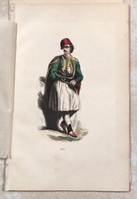 1851 COSTUME GRECO GRECIA