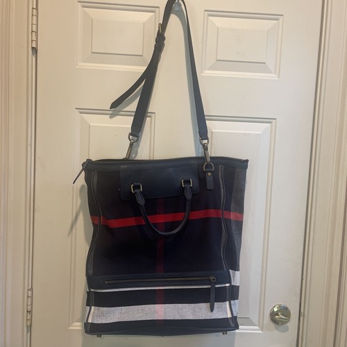 Burberry blue canvas - burberry,