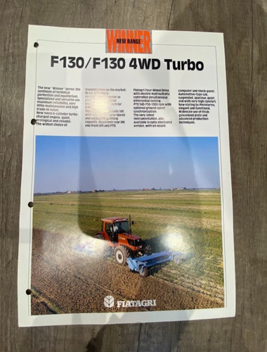 Fiatagri vintage tractor - fiatagri,