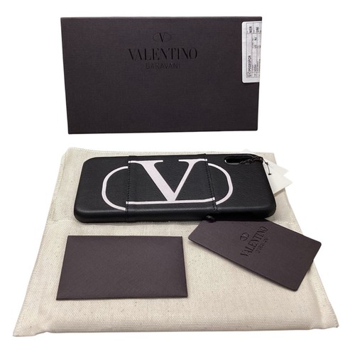Custodia iphone valentino nera - valentino,