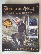 FASCICOLO EDICOLA IL SIGNORE DEGLI ANELLI MODELLINO : LEGOLAS N.3