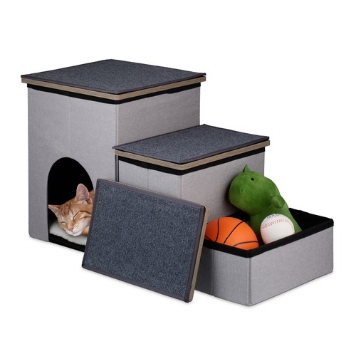 Scaletta cani gatti - 3, gradini