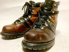 Stivali Chipewa vintage made in USA marroni 25 cm etichetta nera rari pelle resistenti