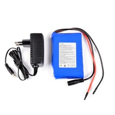 PACCO BATTERIA LITIO 24 VOLT 2600mAh 2,6Ah 24V RICARICABILE 111x73x19mm G4E4