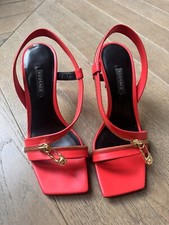 scarpe Versace  donna tacco Rosso